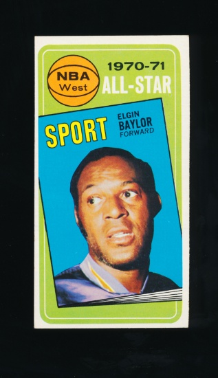 1970-71 Topps Basketball Card #113 Hall of Famer Elgin Baylor Los Angeles L