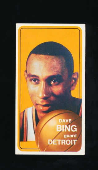 1970-71 Topps Basketball Card #125 Hall of Famer Davde Bing Detroit Pistons
