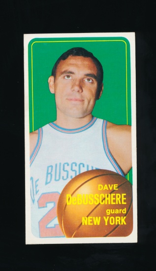 1970-71 Topps Basketball Card #135 Hall of Famer Dave DeBusschere New York
