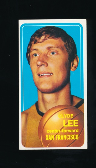 1970-71 Topps Basketball Card #144 Clyde Lee San Francisco Warriors