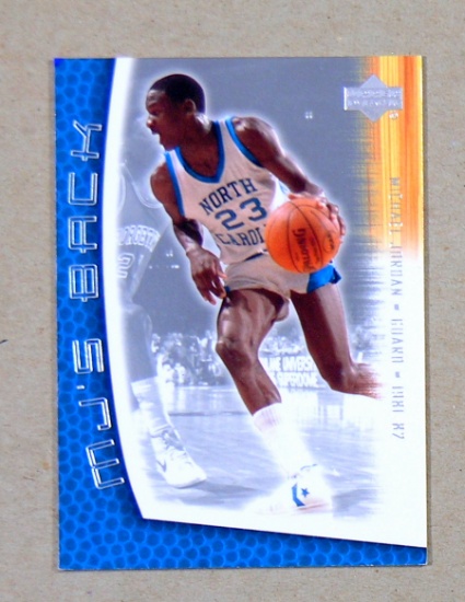 2001 Upper Deck "MJs Back" Basketball Card #MJ-11Michael Jordan Chicago Bul