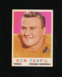 1959 Topps ROOKIE Football Card #71 Rookie Ken Panfil Chicago Cardinals