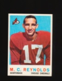 1959 Topps ROOKIE Football Card #135 Rookie MC Reynolds Chicago Cardinals