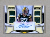 2015 Topps GAME WORN JERSEY-AUTOGRAPHED Football Card #SAQR-JN Jordy Nelson