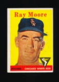 1958 Topps Baseball Card #249 Ray Moore Chicago White Sox