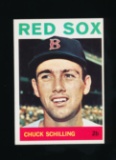 1964 Topps Baseball Card #481 Chuck Schilling Boston Red Sox