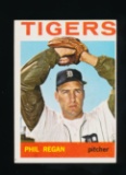1964 Topps Baseball Card #535 Phil Regan Detroit Tigers