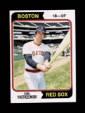 1974 Topps Baseball Card #280 Hall of Famer Carl Yastrzemski Boston Red Sox