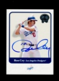 2001 Fleer AUTOGRAPHED Baseball Card #37 Ron Cey Los Angeles Dodgers