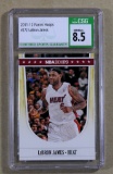 2011-12 Panini Hoops Basketball Card #272 LeBron James Miami Heat. Graded C