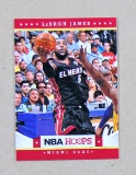 2012 Panini Basketball Card #156 LeBron James Miami Heat