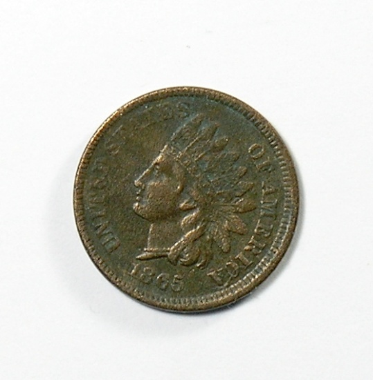 1865 Indian Cent (Fancy 5 Variety)