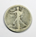 1921-S Walking Liberty Silver Half Dollar