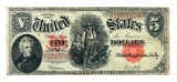 1907 $5 United States 