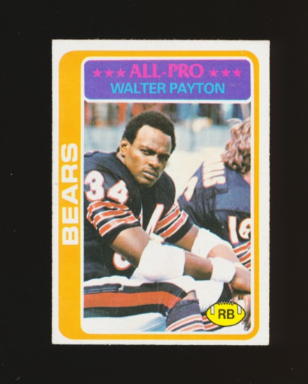 1978 Topps Football Card #200 Hall of Famer Walter Payton Chicago Bears All