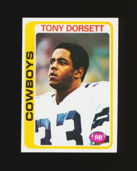 1978 Topps ROOKIE Football Card #315 Hall of Famer Rookie Tony Dorsett Dall