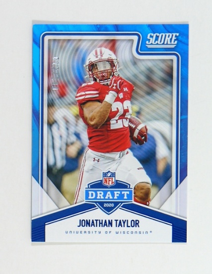 2020 Panini Score ROOKIE Football Card #NFL-15 Rookie Jonathan Taylor Wisco