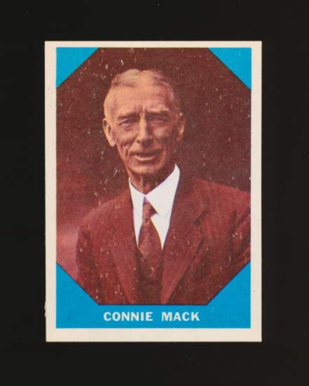 1960 Fleer Baseball Greats Baseball Card #14 Connie Mack