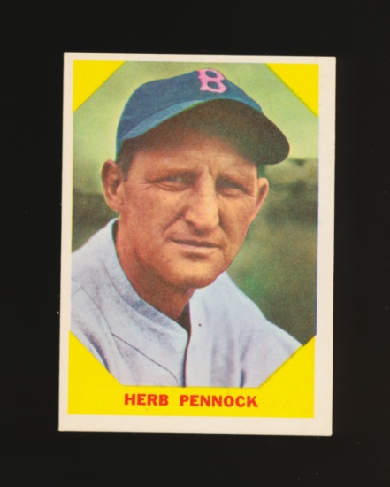 1960 Fleer Baseball Greats Baseball Card #35 Herb Pennock