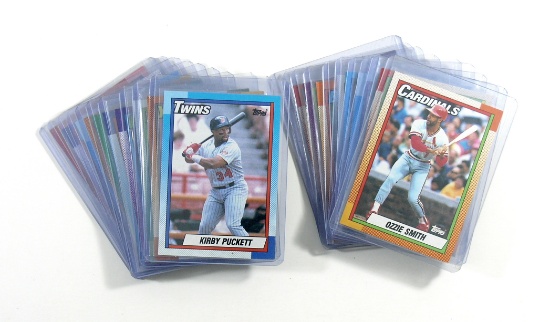 (20) 1990 Topps Baseball Cards Hall of Famers & Star Players