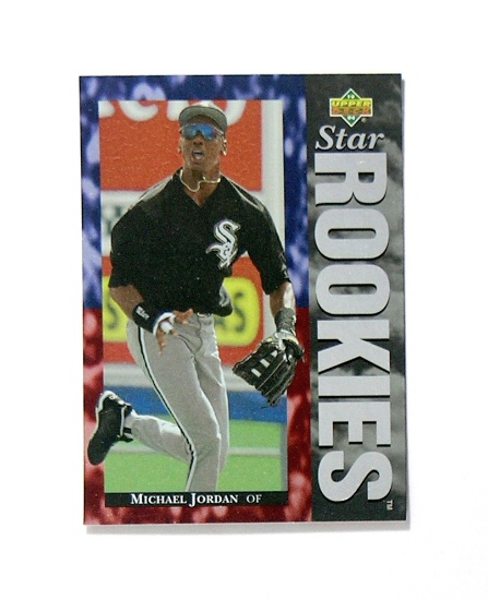 1994 Upper Deck ROOKIE Baseball Card #19 Rookie Michael Jordan Chicago Whit