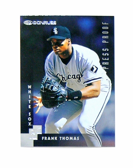 1997 Donruss (Press Proof) Insert Baseball Card #138 Hall of Famer Frank Th