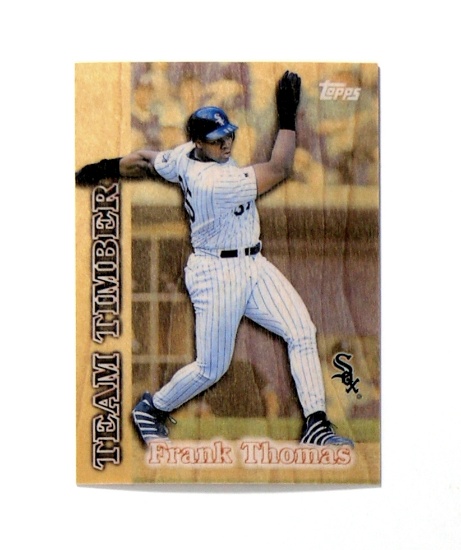 1997 Topps (Team Timber) Insert Baseball Card #TT-5 Hall of Famer Frank Tho