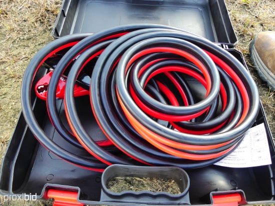 HEAVY DUTY 800 AMP 1 GAUGE 25' BOOSTER CABLES