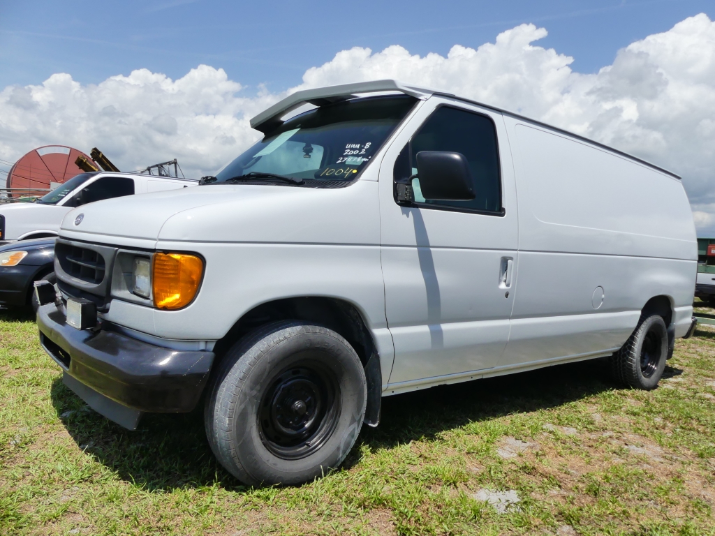 Auto Exchange 2002 Ford Econoline E450 2002 FORD E150 VAN Proxibid