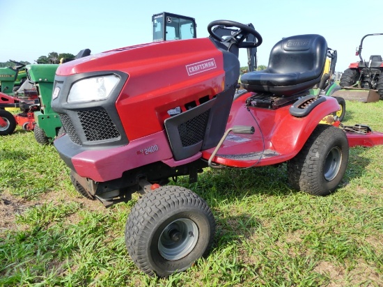 CRAFTSMAN T2400 RIDING MOWER