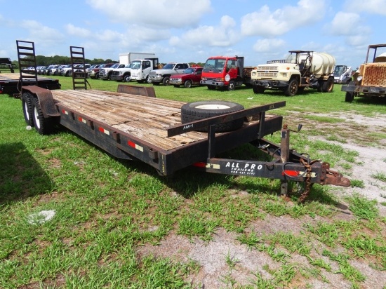 2005 All Pro 7'x24' 2 Axle Trailer
