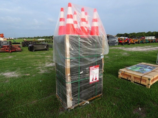 (250) Safety Traffic Cones