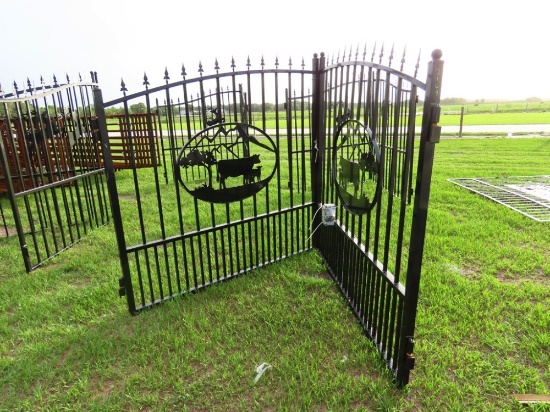 Chery 14' Bi-Parting Iron Gate