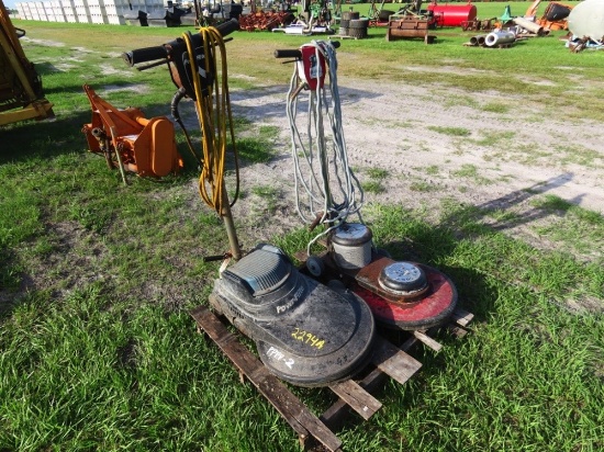 (2) Floor Machines