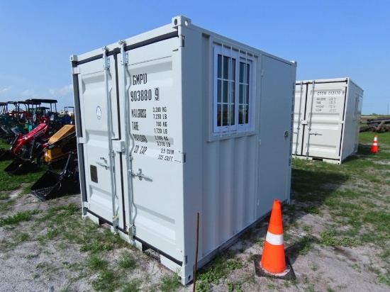 8' Container w/Side Door & Window