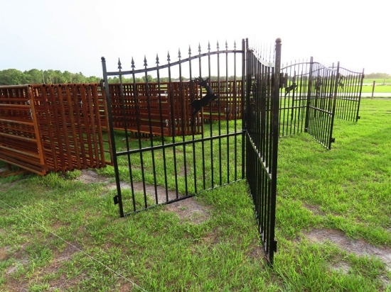 14' Bi-Parting Gate (Deer)