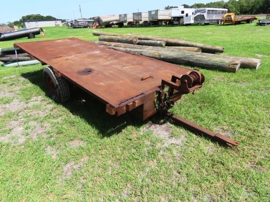 P.T 5'x14' Homemade Single Axle Tilt Wagon