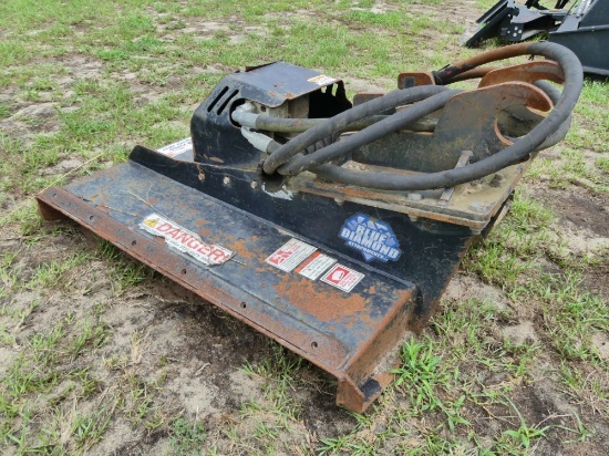 Blue Diamond Mini Excavator Brush Cutter