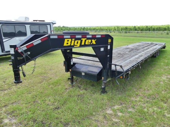 2023 102"x40' BigTex 16GN Trailer