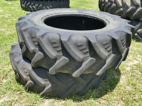 (2) Agri Max 320/85R24 Tires
