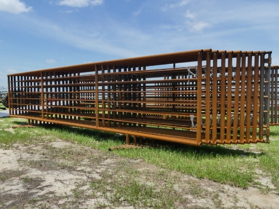 (10) 24' Freestanding Panels