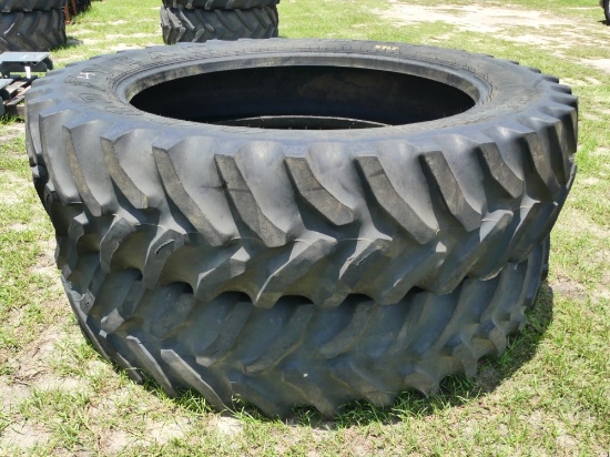(2) Goodyear 420/80R46 Tires