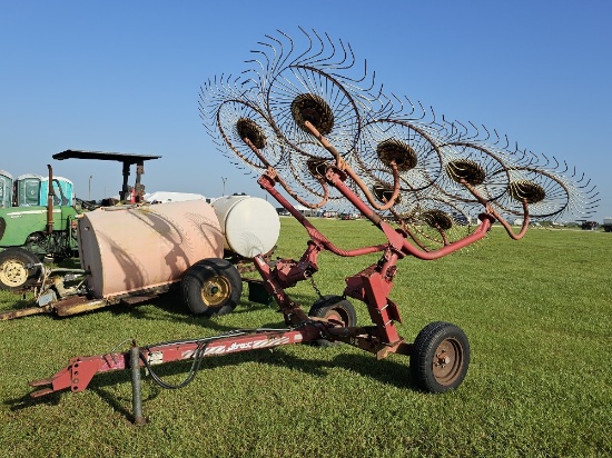 Sitrex PT 8-Wheel Hay Rake