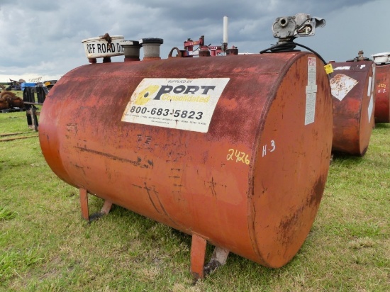 500 Gallon Fuel Tank