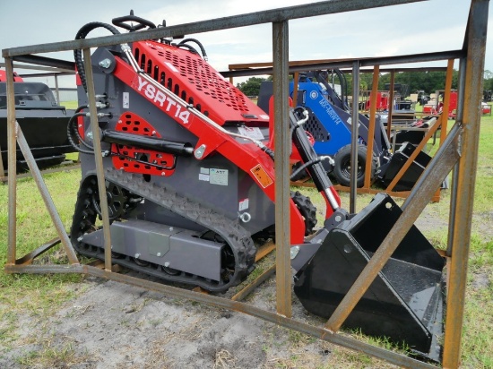 AGT YSRT14 Stand on Track Mini Skid Steer