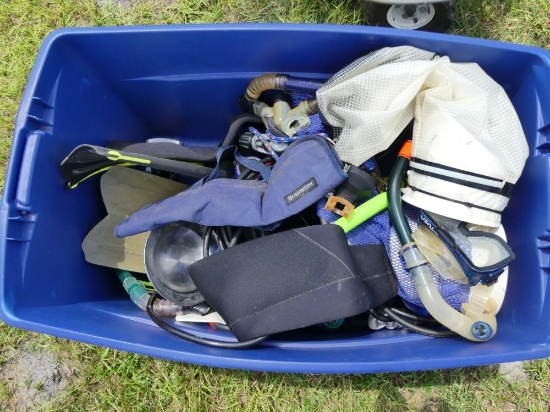 Container of Diving Equipment