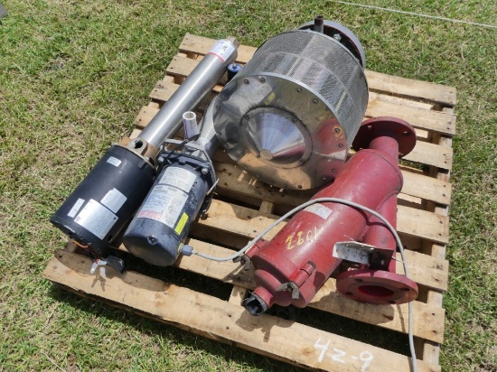 (2) Water Pumps & Strainers