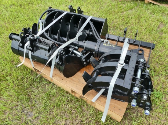 AGROTK Mini Excavator Attachment Set