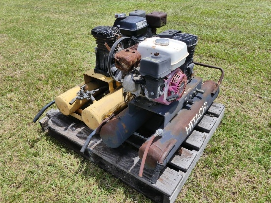(2) Twin Tank Air Compressors