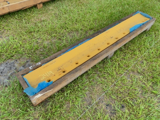 (2) CAT 72" Grader Blades